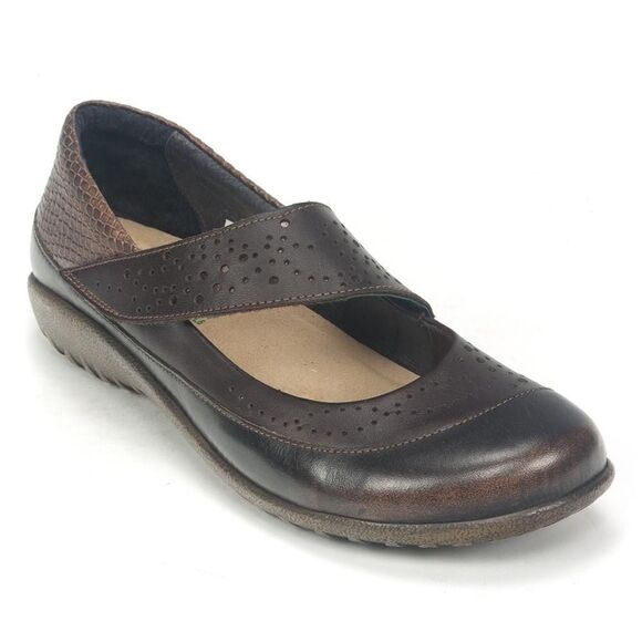 Naot Aroha Mary Jane Brown Size 41/10 - Picture 1 of 15
